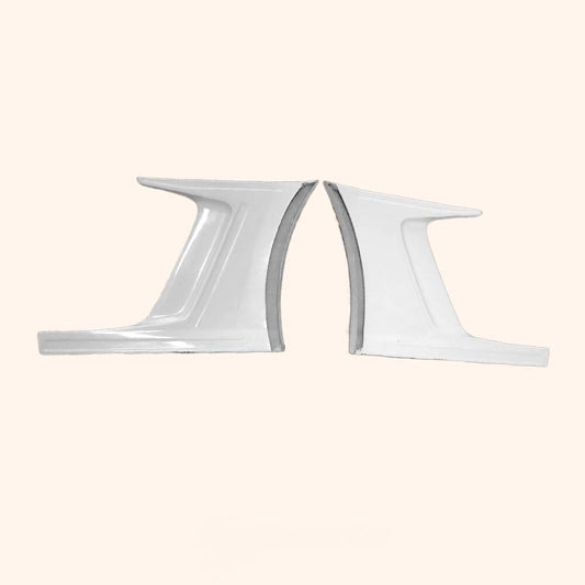 Kazento For Nissan 17-22 R35 GTR TS Style Rear Bumper Fender Side Duct Vent FRP Unapaint