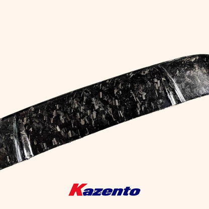 Kazento For Nissan 17- R35 GTR Type M Forged Carbon Front Bumper Hood Grille Cover Kazento Carbon Parts 车身侧板 R35-FG-M-17-FCF