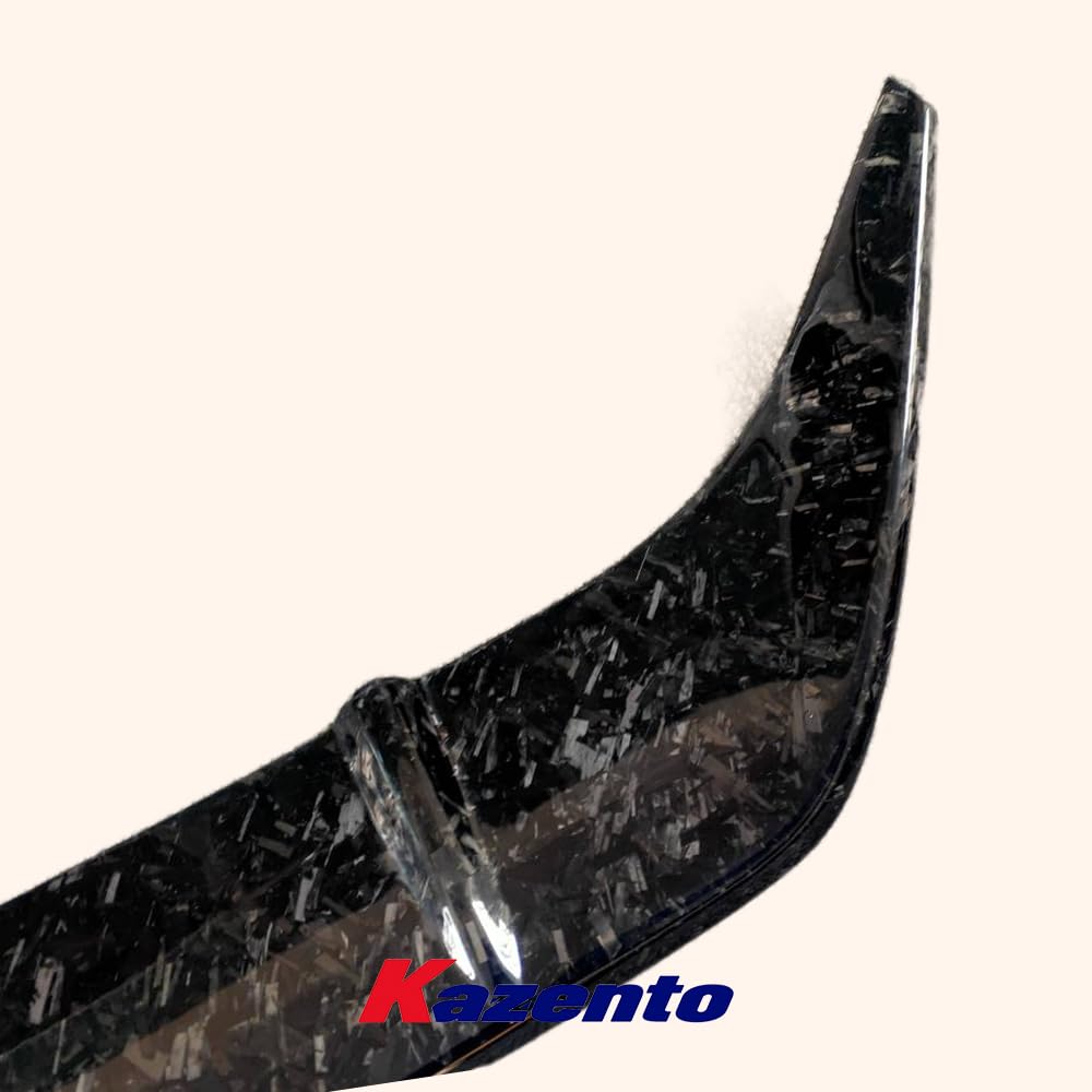 Kazento For Nissan 17- R35 GTR Type M Forged Carbon Front Bumper Hood Grille Cover Kazento Carbon Parts 车身侧板 R35-FG-M-17-FCF