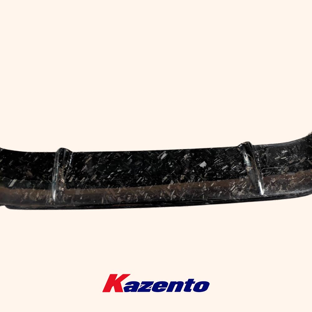 Kazento For Nissan 17- R35 GTR Type M Forged Carbon Front Bumper Hood Grille Cover Kazento Carbon Parts 车身侧板 R35-FG-M-17-FCF