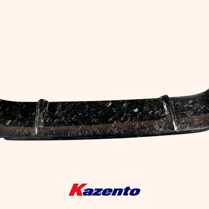 Kazento For Nissan 17- R35 GTR Type M Forged Carbon Front Bumper Hood Grille Cover Kazento Carbon Parts 车身侧板 R35-FG-M-17-FCF