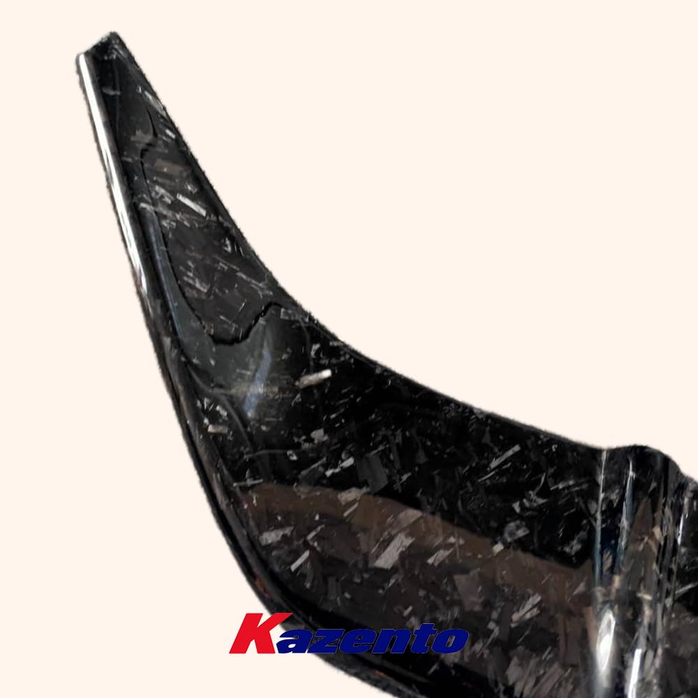 Kazento For Nissan 17- R35 GTR Type M Forged Carbon Front Bumper Hood Grille Cover Kazento Carbon Parts 车身侧板 R35-FG-M-17-FCF