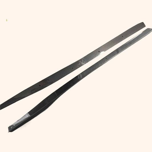 Kazento For Nissan 17+ R35 GTR VS17Ver Style Carbon Fiber Side Skirts Exetension Add On Kazento Carbon Parts 车身侧板 R35-SSX-VA17-17-CF
