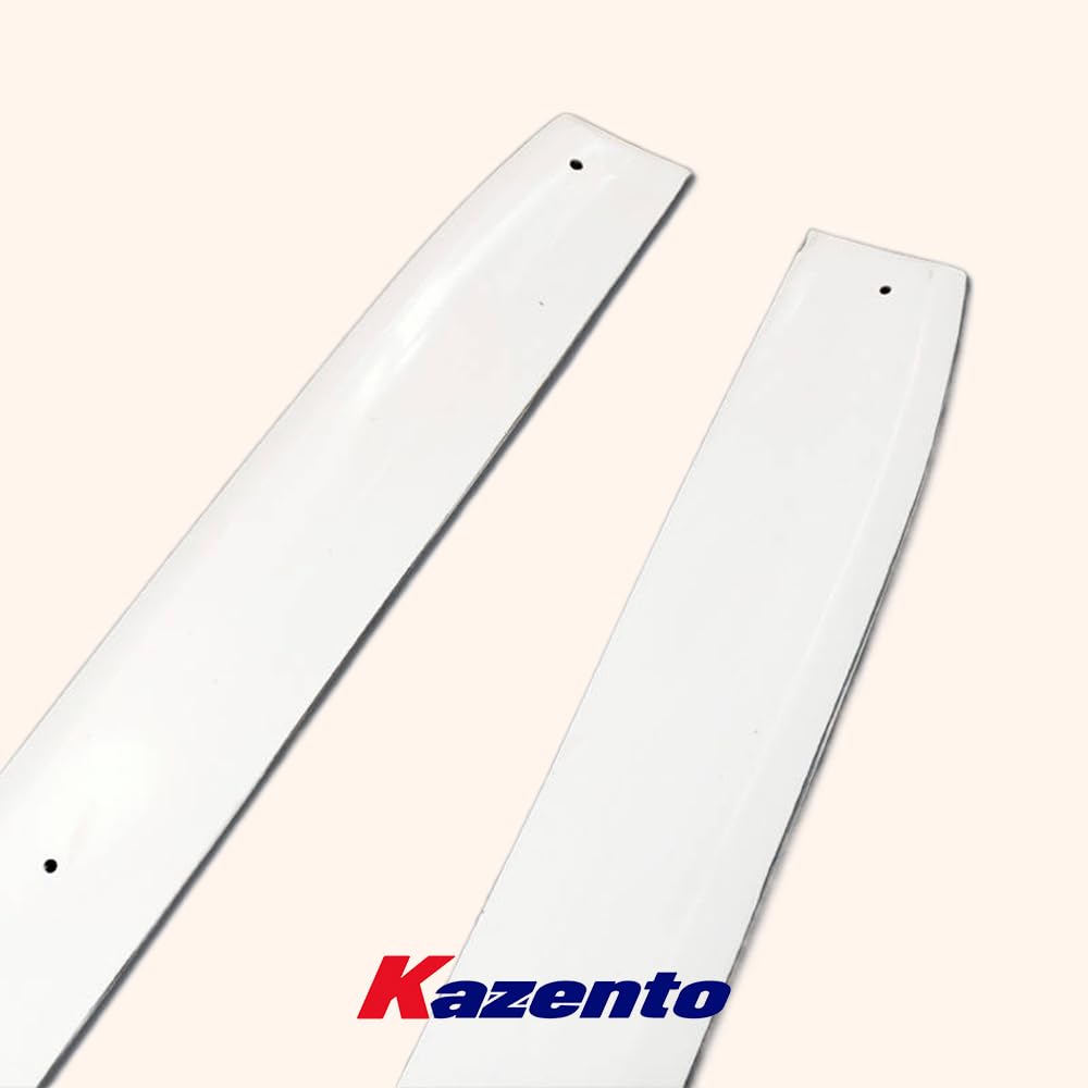 Kazento For Nissan 17+ R35 GTR VS17Ver Style Side Skirts Exetension Add On FRP Unpaint Kazento Carbon Parts 车身侧板 R35-SSX-VA17-17-FRP