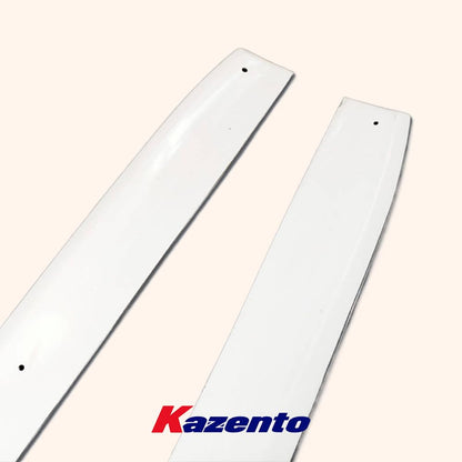Kazento For Nissan 17+ R35 GTR VS17Ver Style Side Skirts Exetension Add On FRP Unpaint Kazento Carbon Parts 车身侧板 R35-SSX-VA17-17-FRP