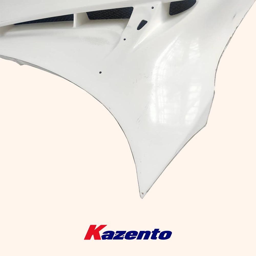 Kazento For Nissan 17- R35 Gtr Vs18Ver Front Wide Fender W/Extension Cover Frp (Unpaint) Kazento Carbon Parts 车身侧板 R35-FF-VA18-17-FRP