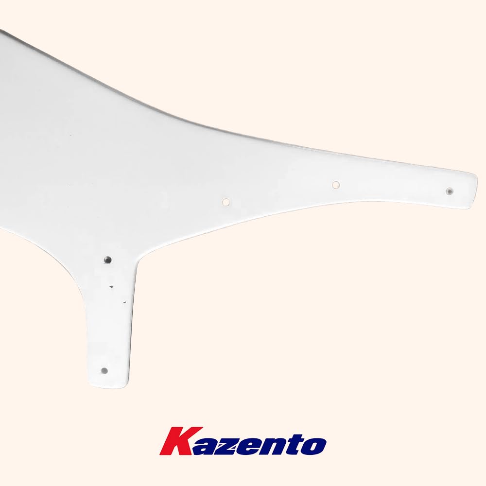 Kazento For Nissan 180SX 200SX 240SX S13 MS1 Style FRP Unpaint Rear Trunk GT Spoiler Kazento Carbon Parts 车身侧板 180SX-RS-GT-MS1-FRP