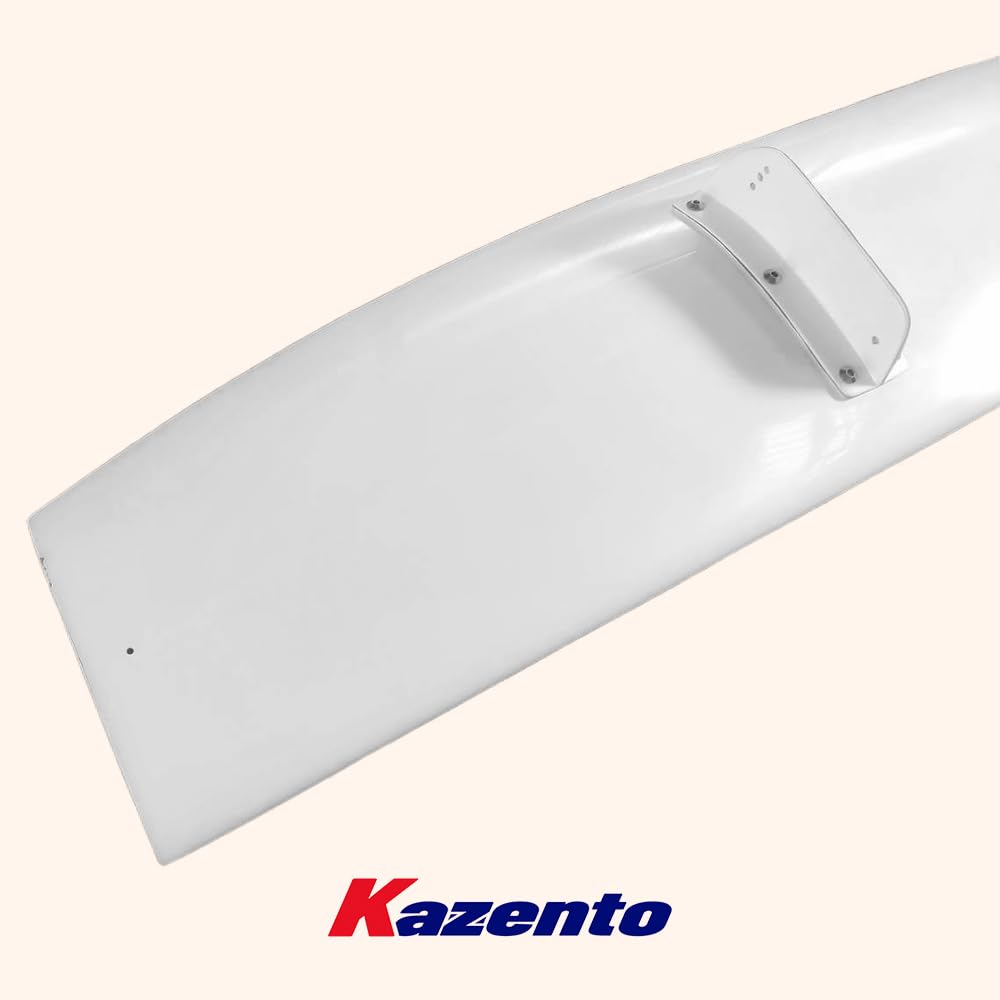 Kazento For Nissan 180SX 200SX 240SX S13 MS1 Style FRP Unpaint Rear Trunk GT Spoiler Kazento Carbon Parts 车身侧板 180SX-RS-GT-MS1-FRP