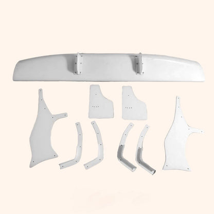 Kazento For Nissan 180SX 200SX 240SX S13 MS1 Style FRP Unpaint Rear Trunk GT Spoiler Kazento Carbon Parts 车身侧板 180SX-RS-GT-MS1-FRP