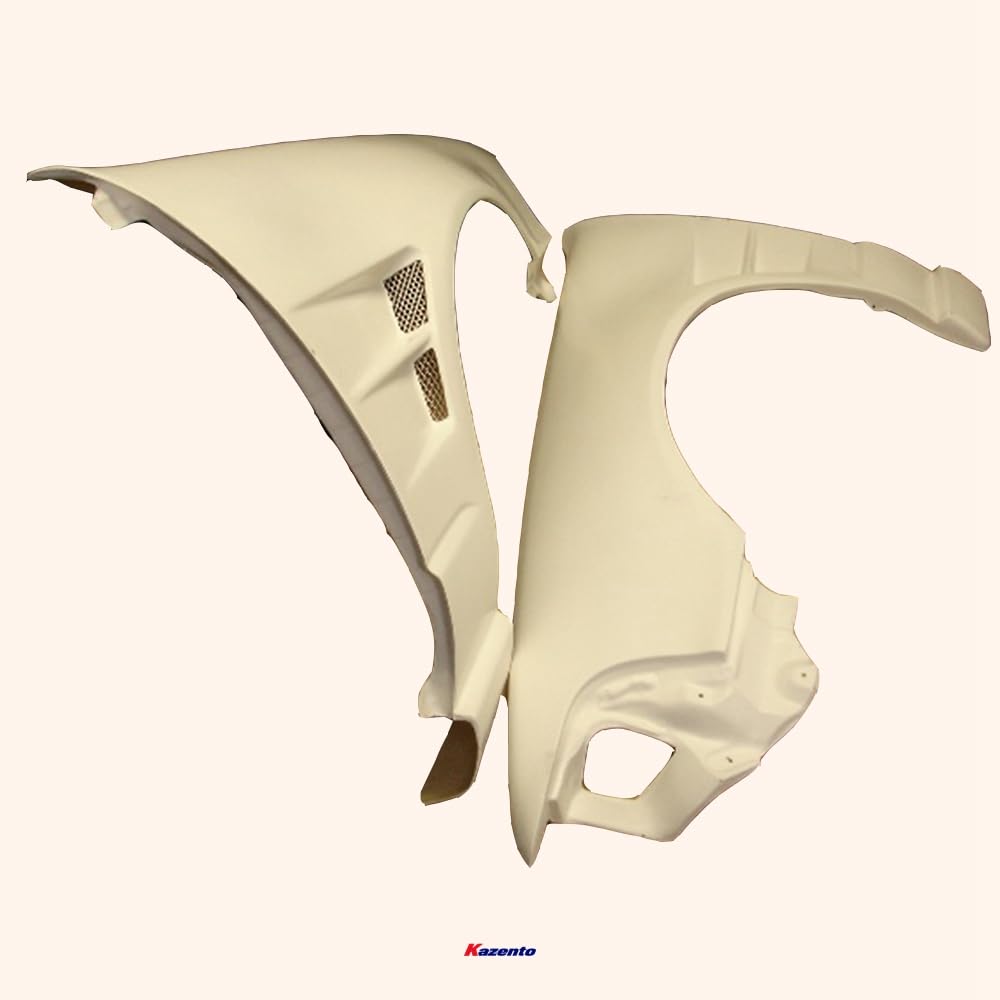 Kazento For Nissan A31 Cefiro Dm Style Style +30Mm Front Fenders Fiber Glass Kazento Carbon Parts 车身侧板 A31-FF-DM-30MM-FRP