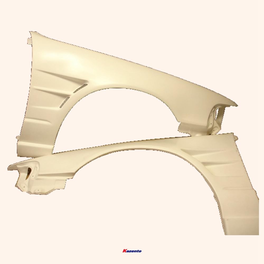 Kazento For Nissan A31 Cefiro Dm Style Style +30Mm Front Fenders Fiber Glass Kazento Carbon Parts 车身侧板 A31-FF-DM-30MM-FRP