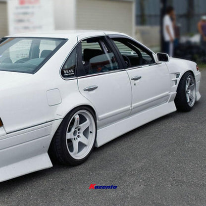 Kazento For Nissan A31 Cefiro Dm Style Style +30Mm Front Fenders Fiber Glass Kazento Carbon Parts 车身侧板 A31-FF-DM-30MM-FRP