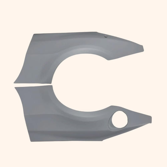 Kazento For Nissan Fairlady Z33 350Z DO Fiberglass Unpaint Wide Body Rear Bumper Fender