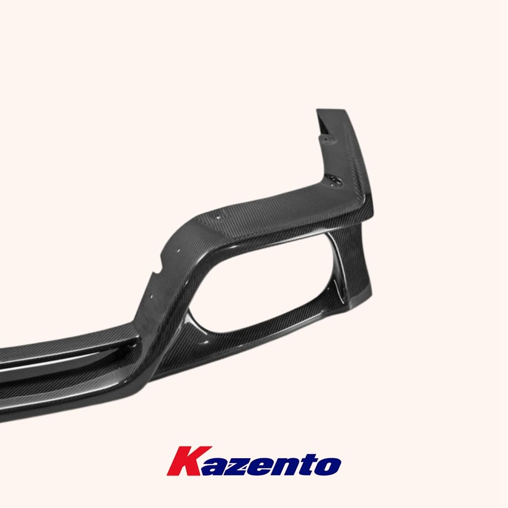Kazento For Nissan GTR R35 08-11 13-Ver VR Style Carbon Rear Bumper Under Skirt Diffuser Kazento Carbon Parts 车身侧板 R35-RL-13VA-EARLY-CF