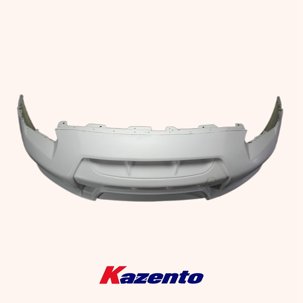 Kazento For Nissan GTR R35 08-11 13Ver VR Style Front Bumper Body Kit Fiberglass Unpaint Kazento Carbon Parts 车身侧板 R35-FB-13VA-FRP