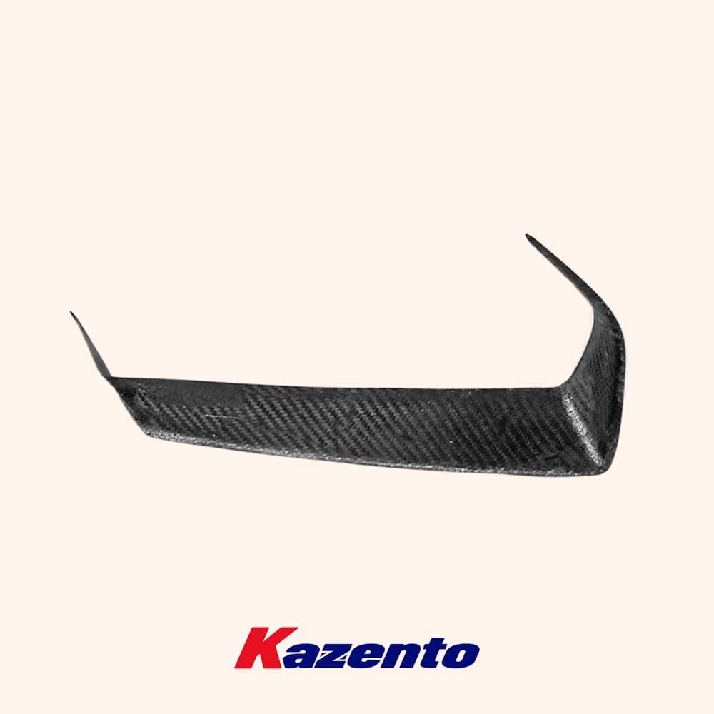 Kazento For Nissan GTR R35 (08-11 Only) KZ Carbon Fiber Front Headlight Eyelid Eyebrow Kazento Carbon Parts 车身侧板 R35-EYE-CF
