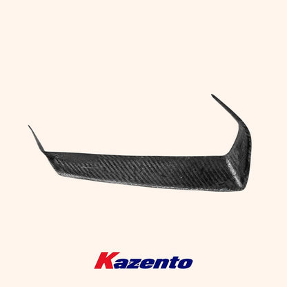 Kazento For Nissan GTR R35 (08-11 Only) KZ Carbon Fiber Front Headlight Eyelid Eyebrow Kazento Carbon Parts 车身侧板 R35-EYE-CF