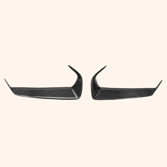 Kazento For Nissan GTR R35 (08-11 Only) KZ Carbon Fiber Front Headlight Eyelid Eyebrow Kazento Carbon Parts 车身侧板 R35-EYE-CF
