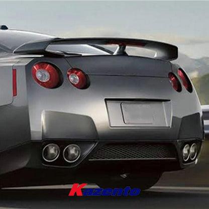 Kazento For Nissan GTR R35 (08-11 Only) OE Style Carbon Fiber Rear Bumper Lip Diffuser Kazento Carbon Parts 车身侧板 R35-RL-08-OE-CF