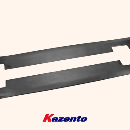 Kazento For Nissan GTR R35 (09-16) OE Bumper Only) VRS Side Skirt Under Board Fiberglass Kazento Carbon Parts 车身侧板 R35-SSX-VA-OESKIRT-FRP