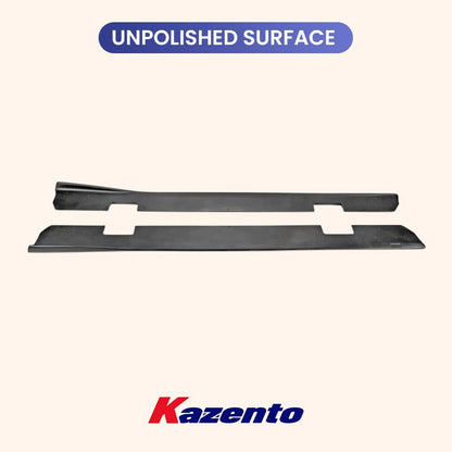 Kazento For Nissan GTR R35 (09-16) OE Bumper Only) VRS Side Skirt Under Board Fiberglass Kazento Carbon Parts 车身侧板 R35-SSX-VA-OESKIRT-FRP