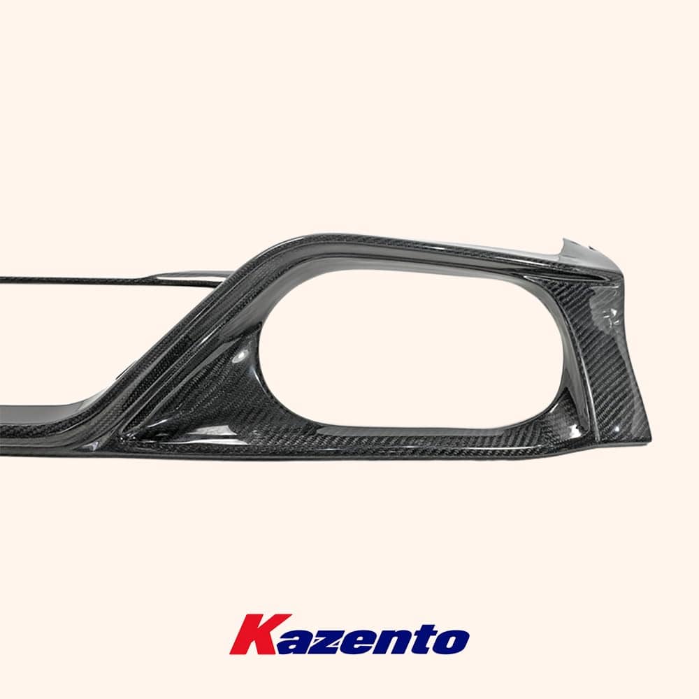 Kazento For Nissan GTR R35 (12-16 Only) OE Style Carbon Fiber Rear Bumper Lip Diffuser Kazento Carbon Parts 车身侧板 R35-RL-12-OE-CF