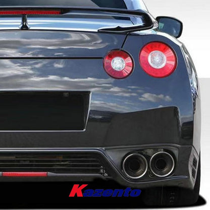 Kazento For Nissan GTR R35 (12-16 Only) OE Style Carbon Fiber Rear Bumper Lip Diffuser Kazento Carbon Parts 车身侧板 R35-RL-12-OE-CF