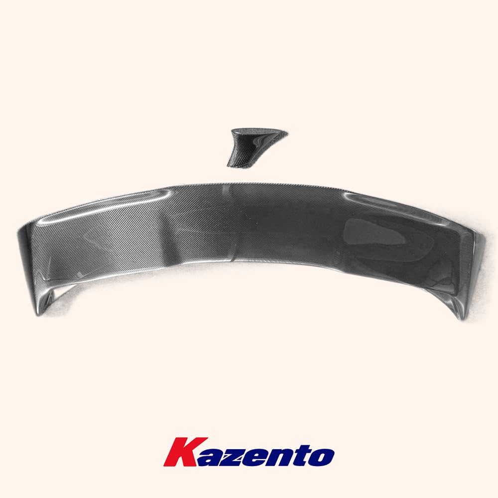 Kazento For Nissan GTR R35 2008-2022 Carbon Fiber VS Style Rear Trunk Boot Lid Spoiler Kazento Carbon Parts 车身侧板 R35-RS-VA17-17-CF