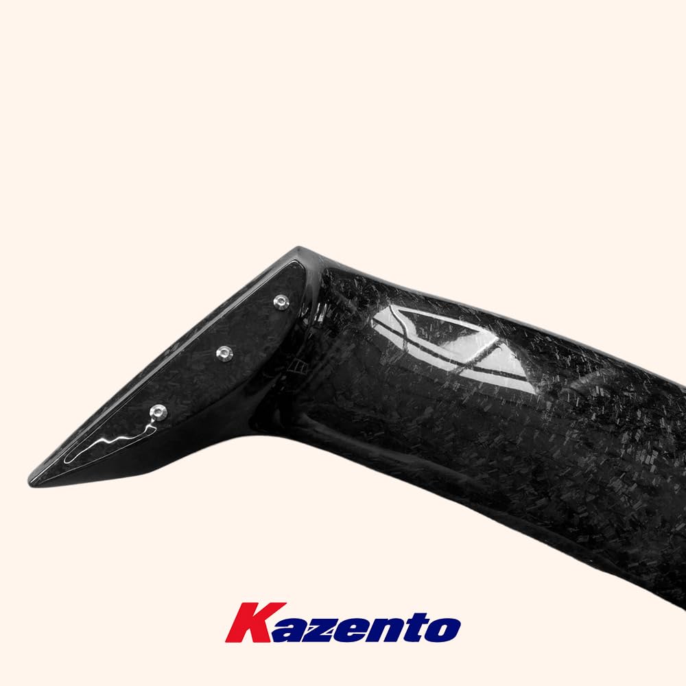 Kazento For Nissan GTR R35 2008-2022 Forged Carbon VS Style Rear Trunk Boot Lid Spoiler Kazento Carbon Parts 车身侧板 R35-RS-VA17-17-FCF