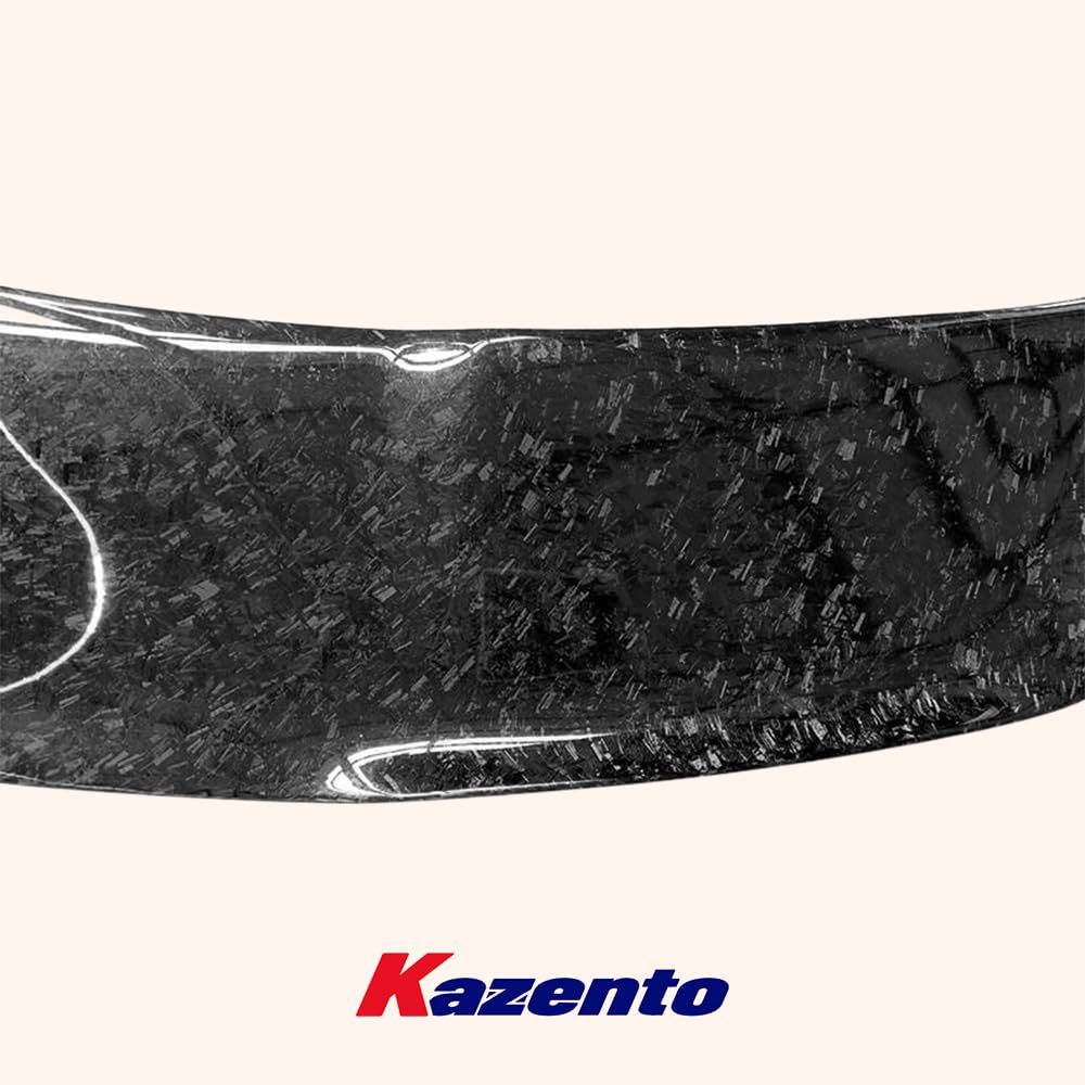 Kazento For Nissan GTR R35 2008-2022 Forged Carbon VS Style Rear Trunk Boot Lid Spoiler Kazento Carbon Parts 车身侧板 R35-RS-VA17-17-FCF