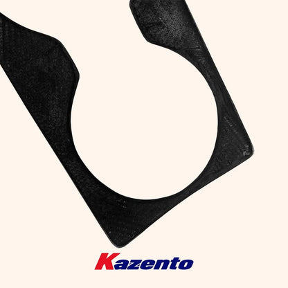 Kazento For Nissan GTR R35 2008-24 Matte Carbon Rear Seat Speaker Cover Interior Kits