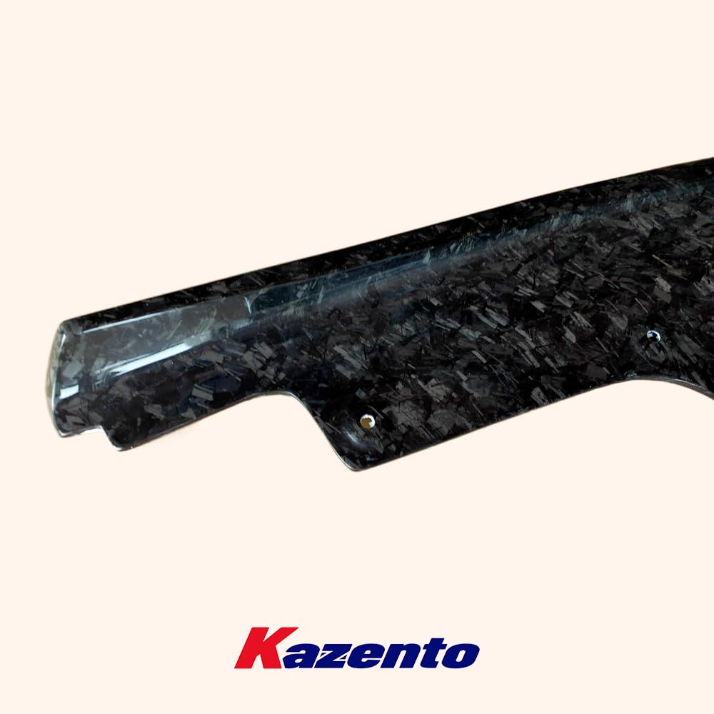 Kazento For Nissan GTR R35 2017-2022 Forged Carbon Fiber VS Style Rear Bumper Lip Spat Kazento Carbon Parts 车身侧板 R35-SPAT-VRS-FCF