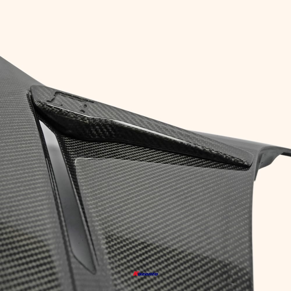 Kazento For Nissan Gtr R35 2017 My17 Oem Front Fender (Air Vents Not Included) Carbon Fiber