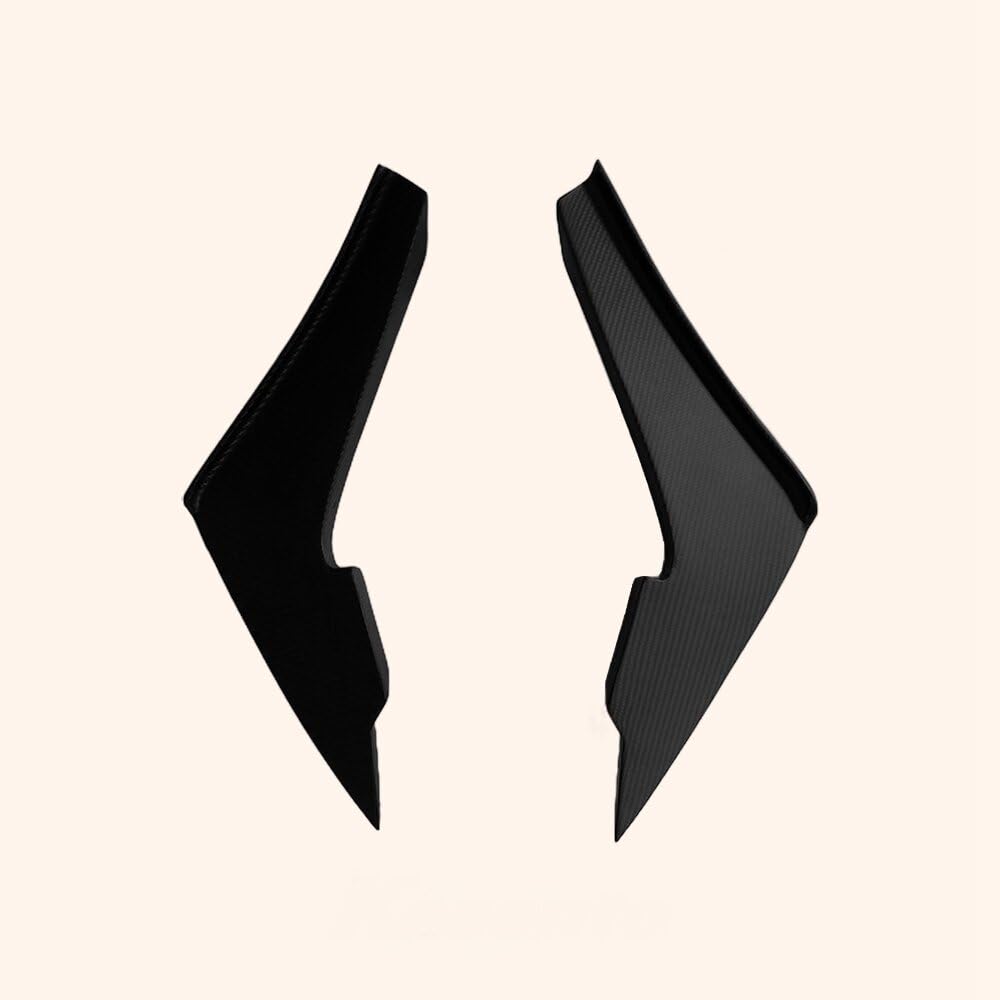 Kazento For Nissan GTR R35 MY17 AP Style Matte Carbon Fiber Front Bumper Side Canards