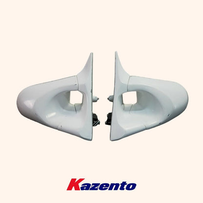 Kazento For Nissan HR34 Skyline Sedan (4D RHD only) Fiberglass Unpaint Aero Mirror Model Kazento Carbon Parts 车身侧板 R344D-MC-TI-GND-R-FRP
