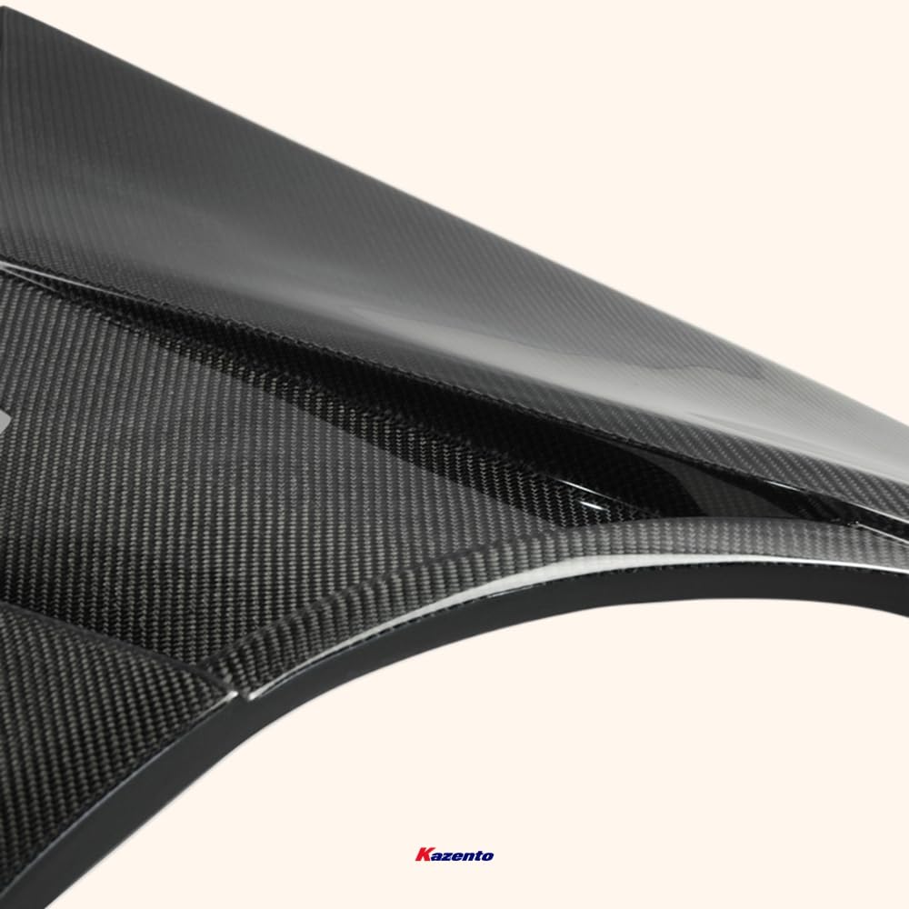 Kazento For Nissan R34 Gtr Bnr34 Bv2 Style Front Vented Fender Carbon Fiber Kazento Carbon Parts 车身侧板 R34-FF-BV2-GTR-CF