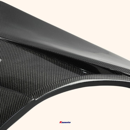 Kazento For Nissan R34 Gtr Bnr34 Bv2 Style Front Vented Fender Carbon Fiber Kazento Carbon Parts 车身侧板 R34-FF-BV2-GTR-CF