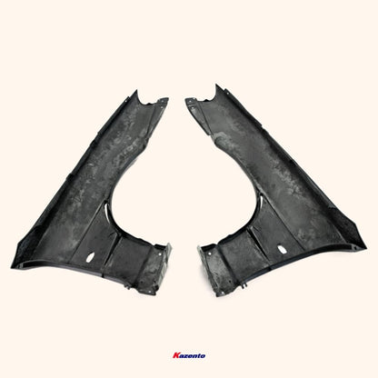 Kazento For Nissan R34 Gtr Bnr34 Bv2 Style Front Vented Fender Carbon Fiber Kazento Carbon Parts 车身侧板 R34-FF-BV2-GTR-CF