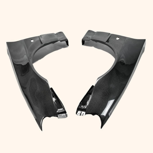 Kazento For Nissan R34 Gtr Bnr34 Bv2 Style Front Vented Fender Carbon Fiber