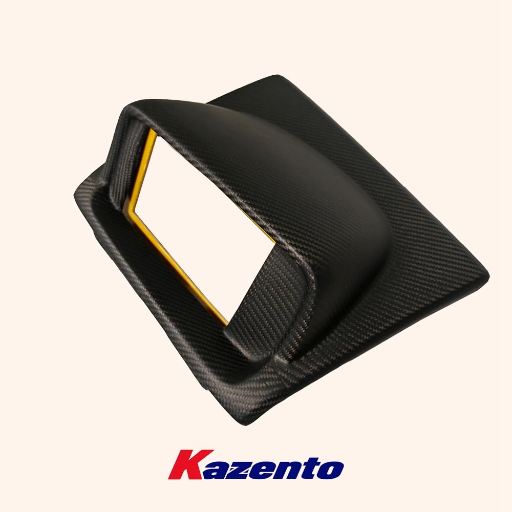 Kazento For Nissan R34 GTR  GTT MFD Cover Multi Function Display 7inch Matte Carbon Kazento Carbon Parts 车身侧板 R34-MFD-7IN-MCF