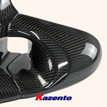 Kazento For Nissan R34 Skyline Sedan (4D RHD only) KZ Carbon Fiber Aero Mirror Model Kazento Carbon Parts 车身侧板 R344D-MC-TI-GND-R-CF