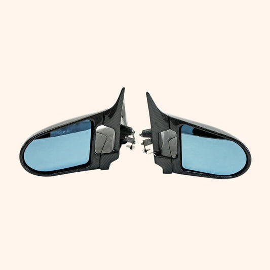 Kazento For Nissan R34 Skyline Sedan (4D RHD only) KZ Carbon Fiber Aero Mirror Model Kazento Carbon Parts 车身侧板 R344D-MC-TI-GND-R-CF