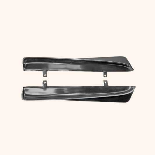 Kazento For Nissan R34 Skyline Sedan (4Dr only) HSM Fiberglass Unpaint Rear Spat Splitter