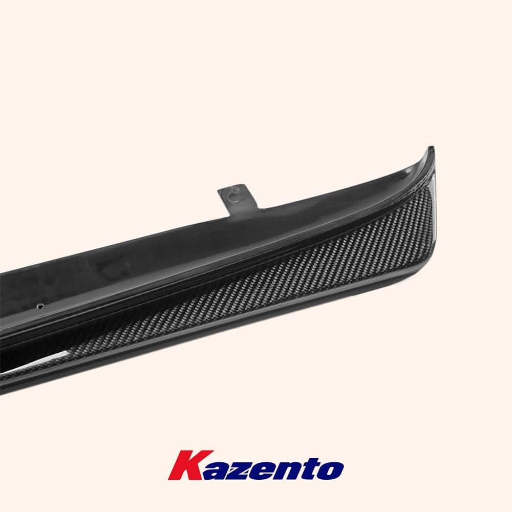 Kazento For Nissan R34 Skyline Sedan (4Dr only) HSM Type Carbon Fiber Rear Spat Splitter Kazento Carbon Parts 车身侧板 R34-SPAT-HSM-4DR-CF