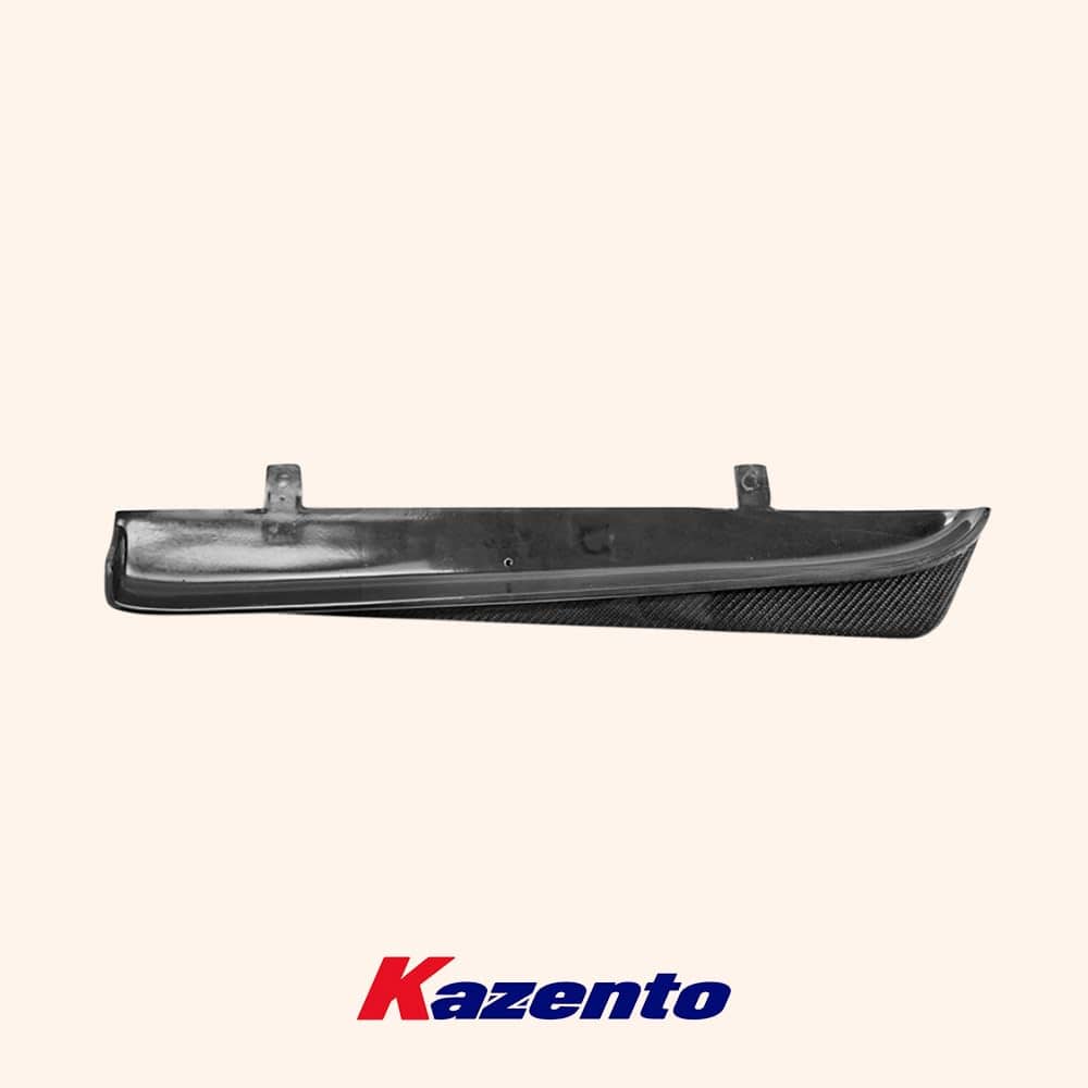 Kazento For Nissan R34 Skyline Sedan (4Dr only) HSM Type Carbon Fiber Rear Spat Splitter Kazento Carbon Parts 车身侧板 R34-SPAT-HSM-4DR-CF