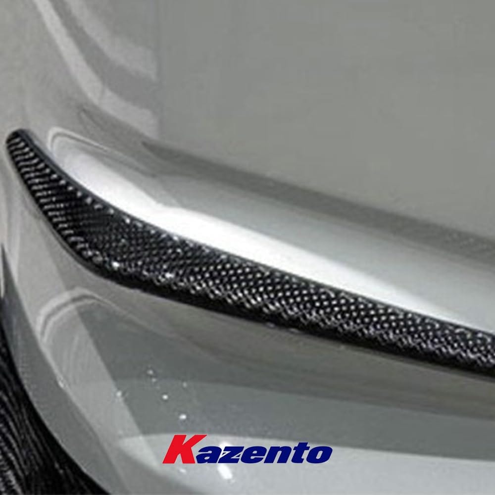 Kazento For Nissan R35 GTR 08-11 Pre-facelift AS Style Carbon Fiber Front Bumper Canard Kazento Carbon Parts 车身侧板 R35-CANA-AS-CF