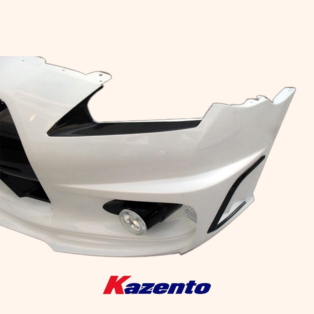 Kazento For Nissan R35 GTR 08-16 WD Style Partial Carbon Front Bumper (no fog light) Kazento Carbon Parts 车身侧板 R35-FB-WD-TYPE1-PCF