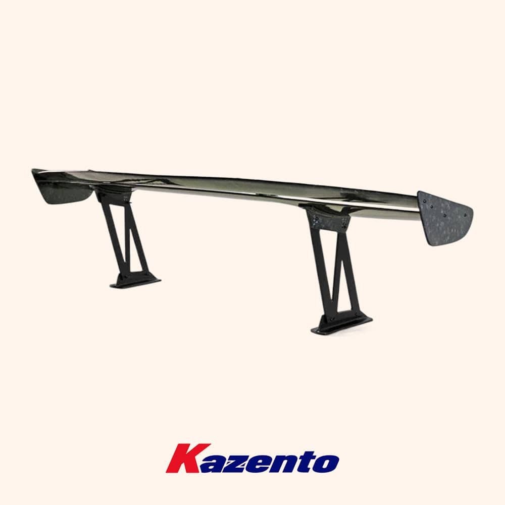 Kazento For Nissan R35 GTR 08-19 VT Style Forged Carbon Rear GT Spoiler (L/170cm H/29cm)