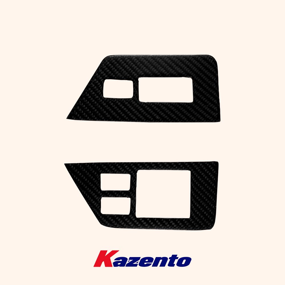 Kazento For Nissan R35 GTR 09-14 (LHD Only) Matte Carbon Interior DoorTrim Set (10 pcs) Kazento Carbon Parts 车身侧板 R35-INTER-10P-L-MCF