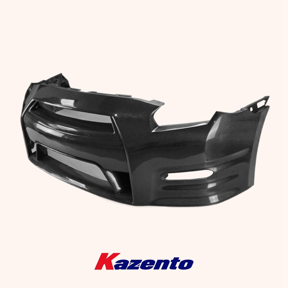 Kazento For Nissan R35 GTR 11-15 OE Style Carbon Fiber Body Kit Front Bumper Kazento Carbon Parts 车身侧板 R35-FB-OE-1113-CF